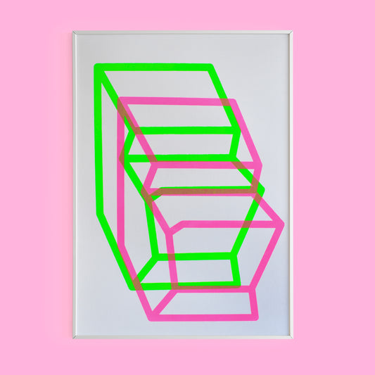 Polaroid Arcade Fluor Green and Fluor Pink 2