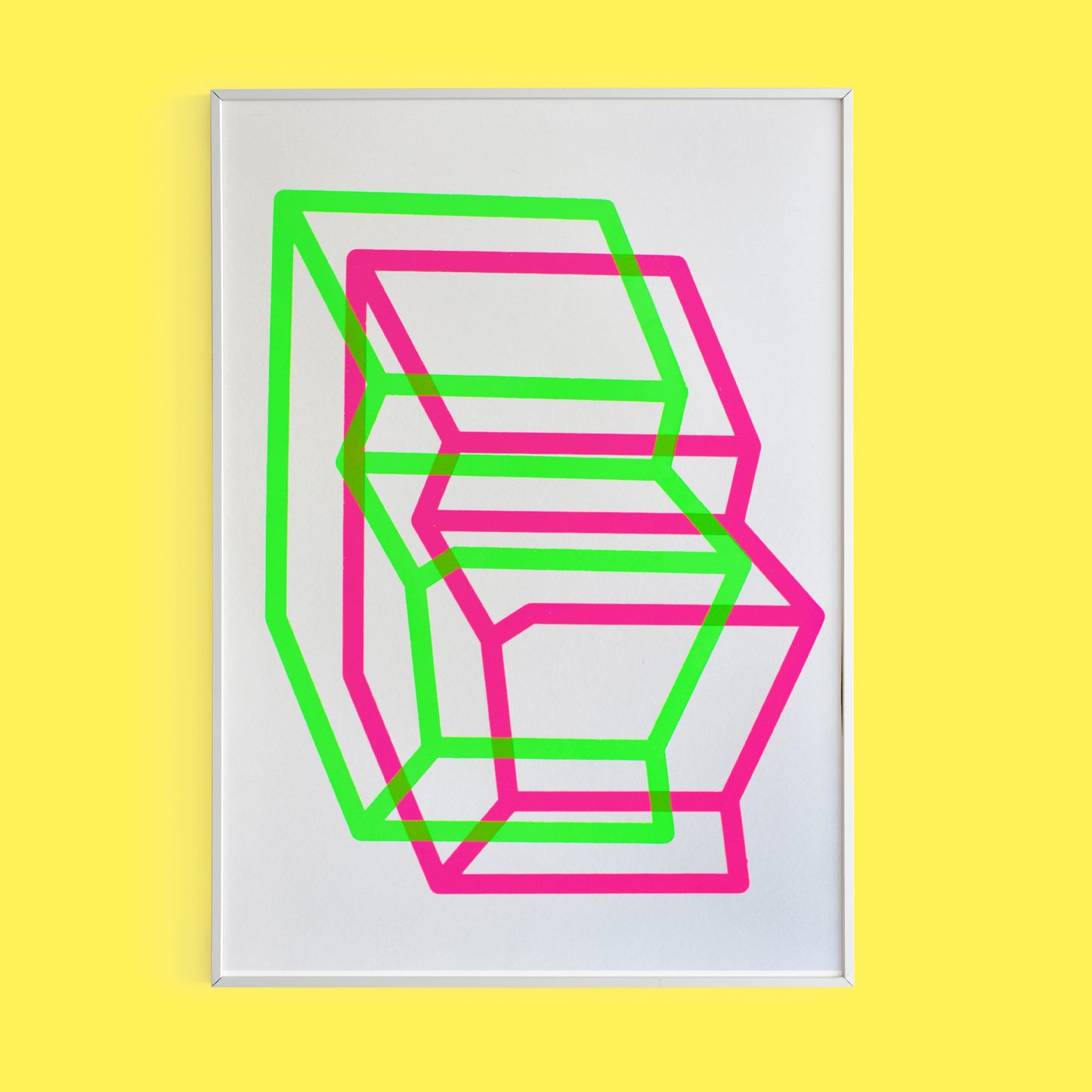 Polaroid Arcade Fluor Pink 1 and Fluor Green