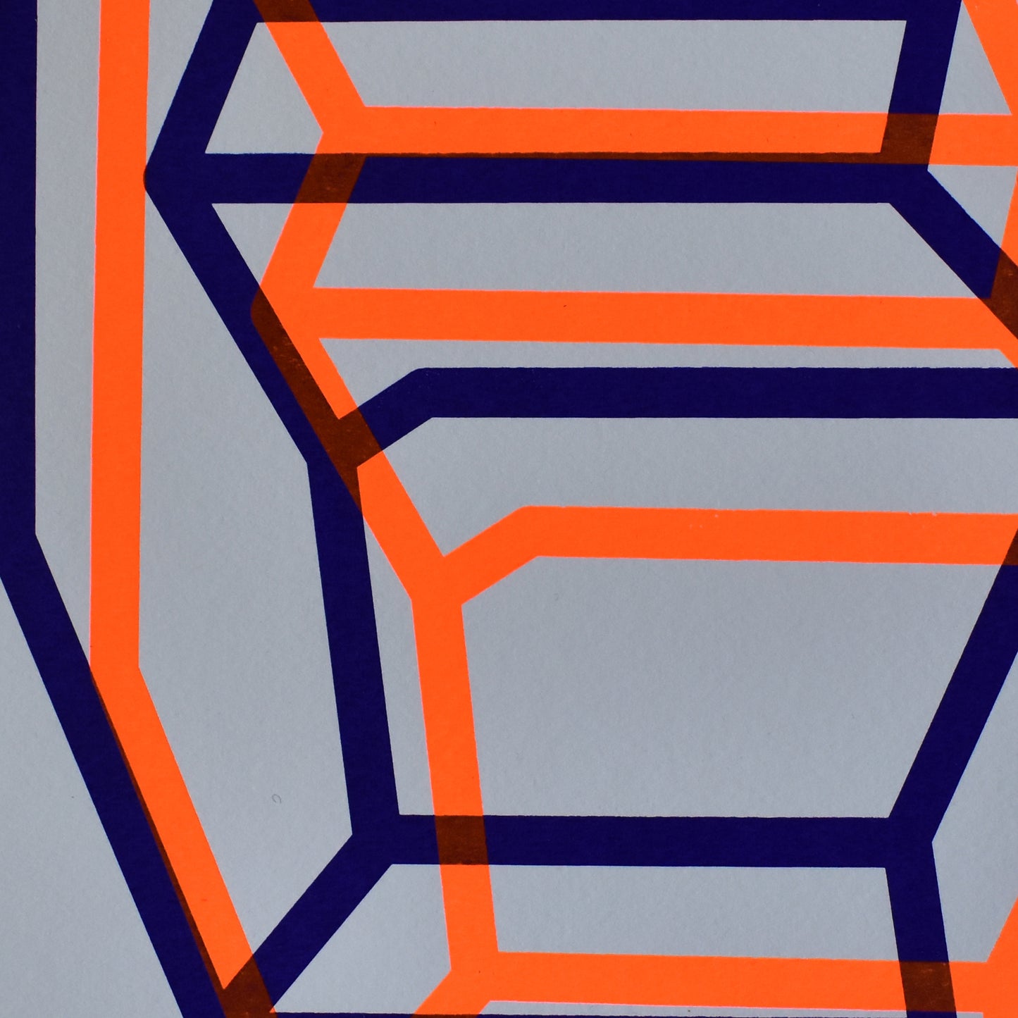 Polaroid Arcade Violet and Fluor Orange 1