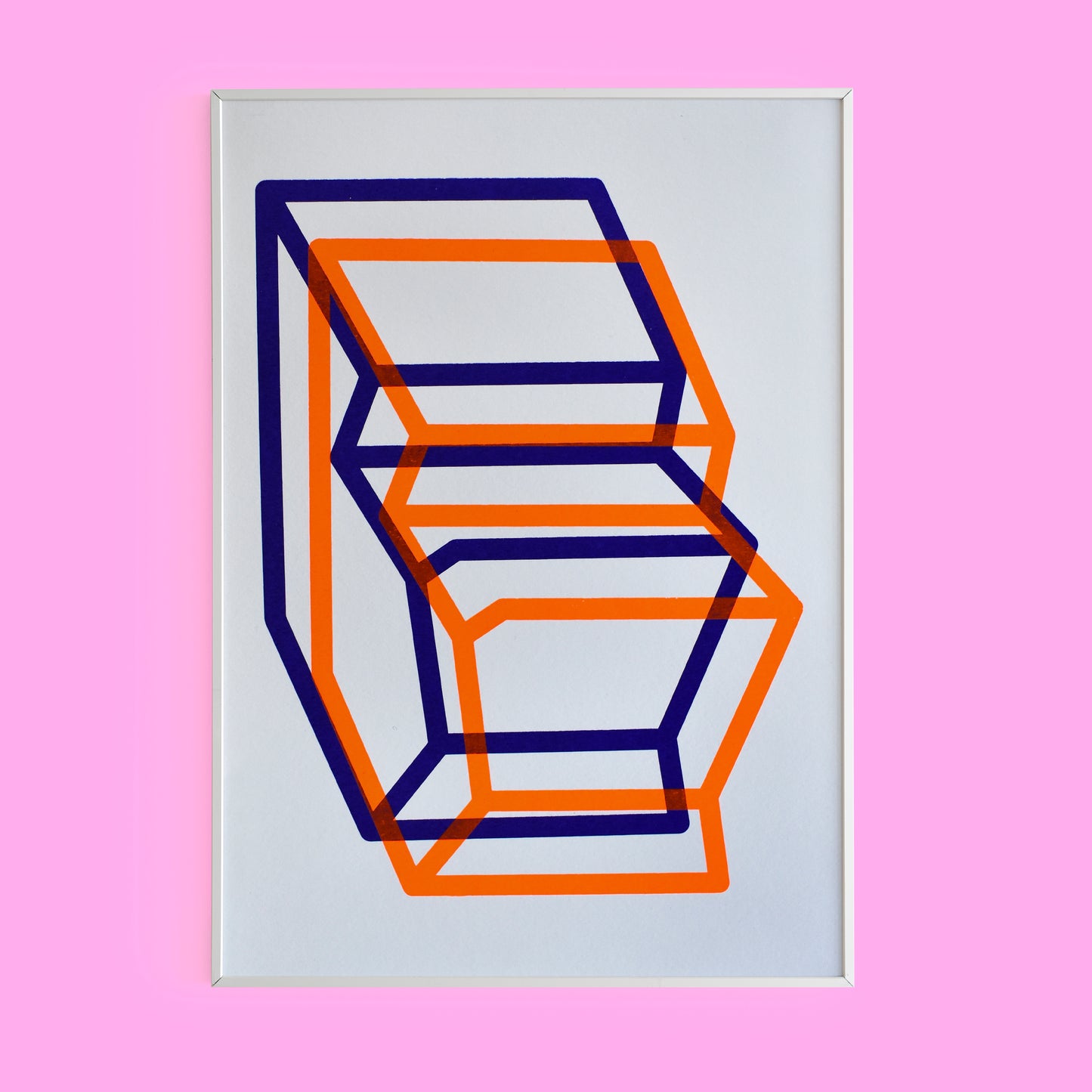 Polaroid Arcade Violet and Fluor Orange 1