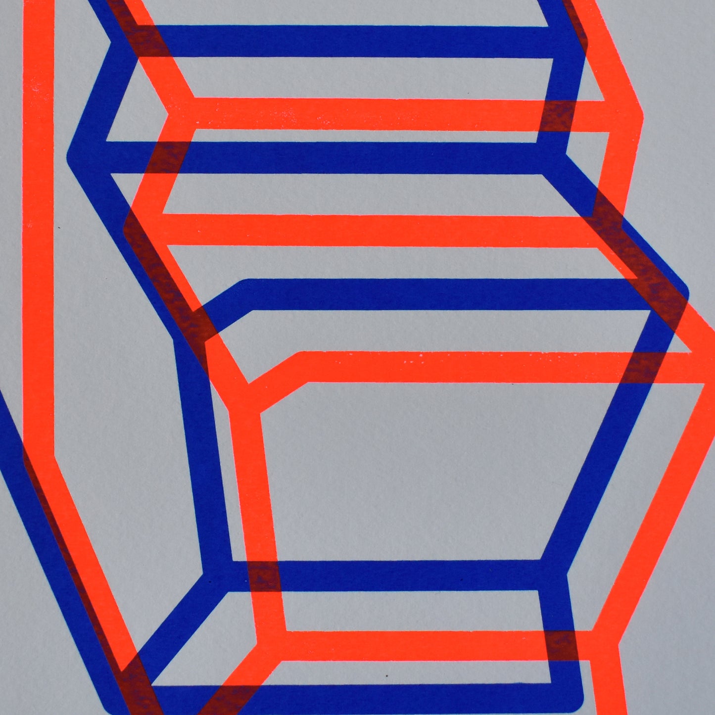 Polaroid Arcade Blue 1 and Fluor Orange 1