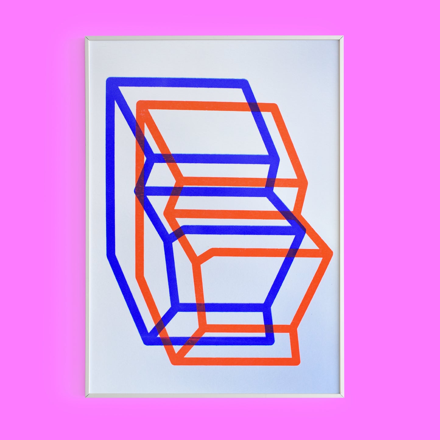 Polaroid Arcade Blue 2 and Fluor Orange 1