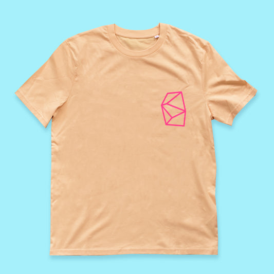 T-shirt Yellow Back