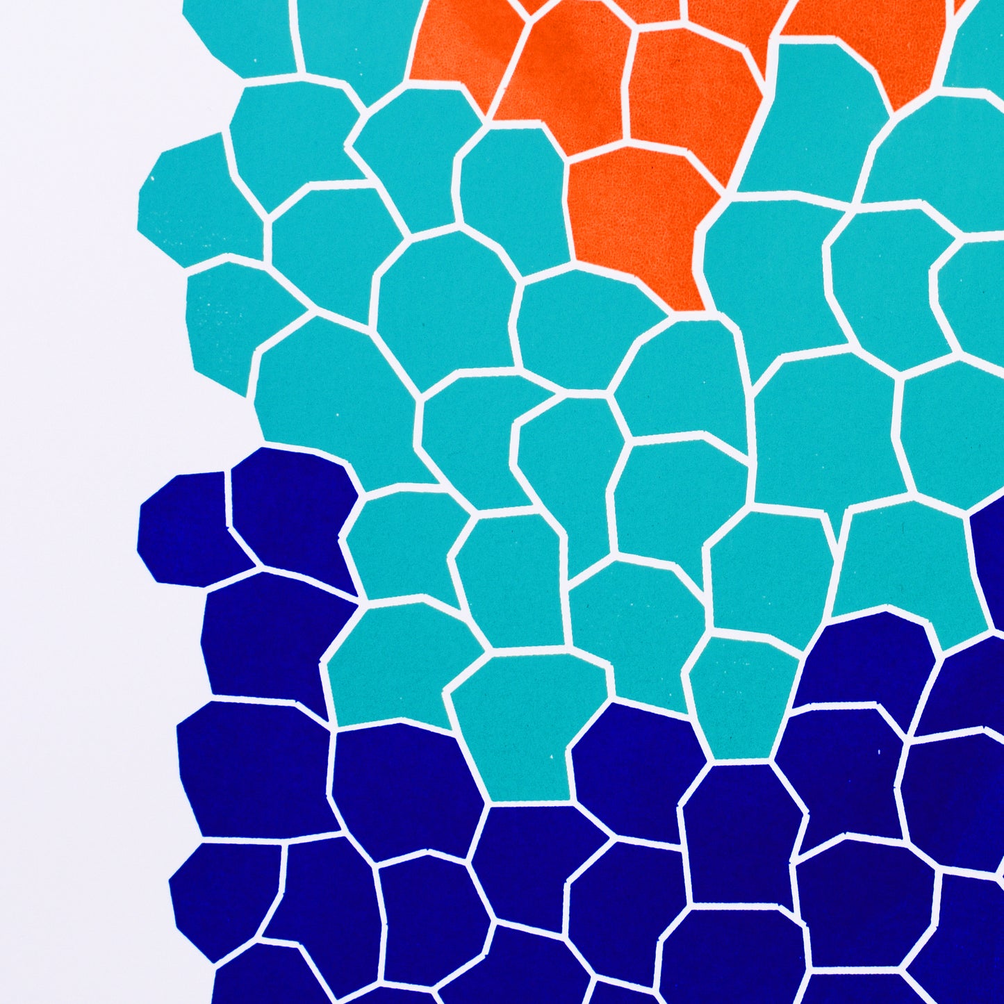 Orange Green Blue Shapes