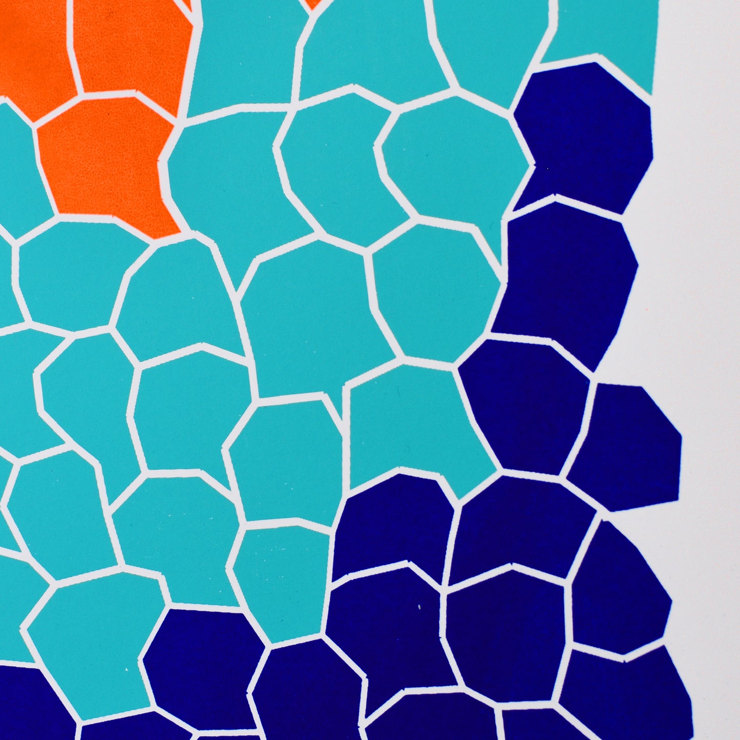 Orange Green Blue Shapes