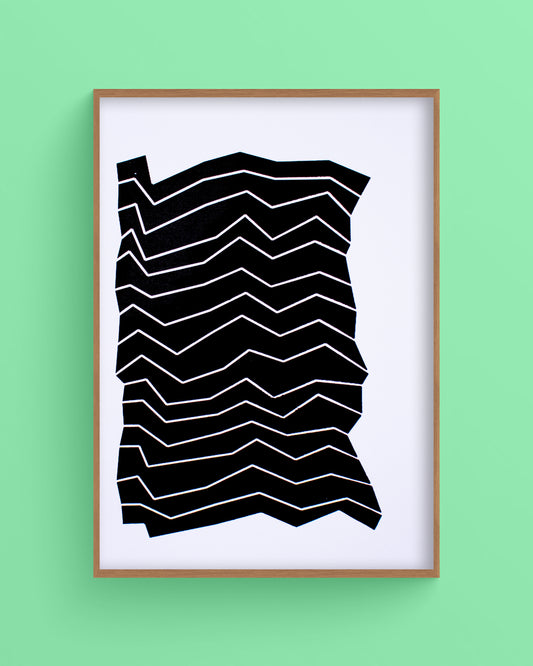 Black Zig Zag 1