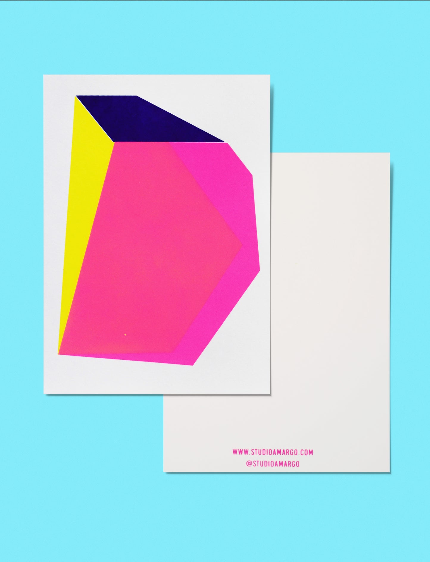 Hot Pink Card 1